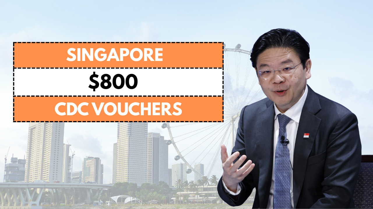 Singapore Government Confirms S$800 CDC Voucher