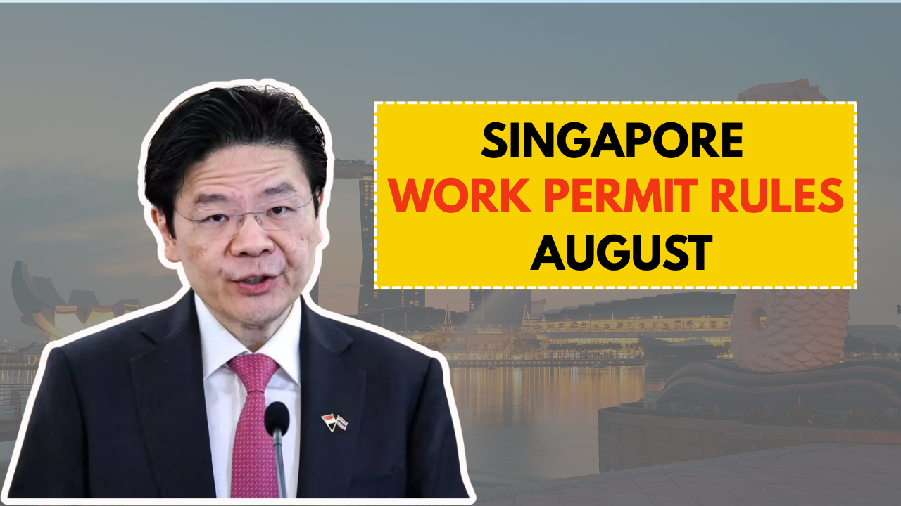 Singapore Work Permit Rules Changed in August 2025